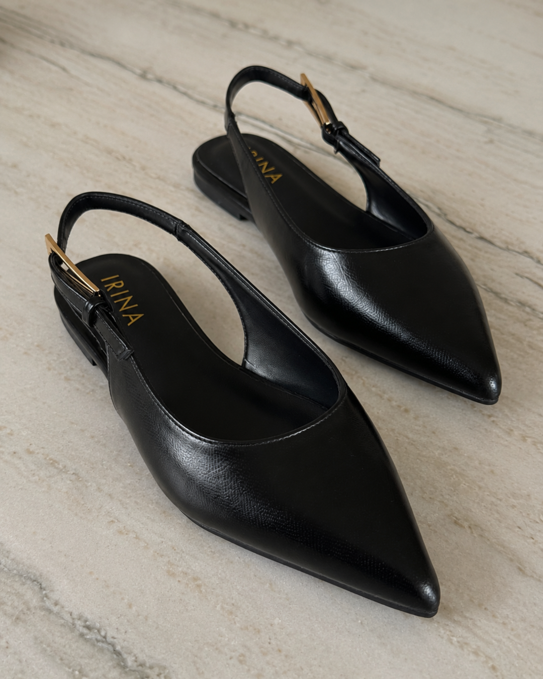 ARIA BLACK FLATS
