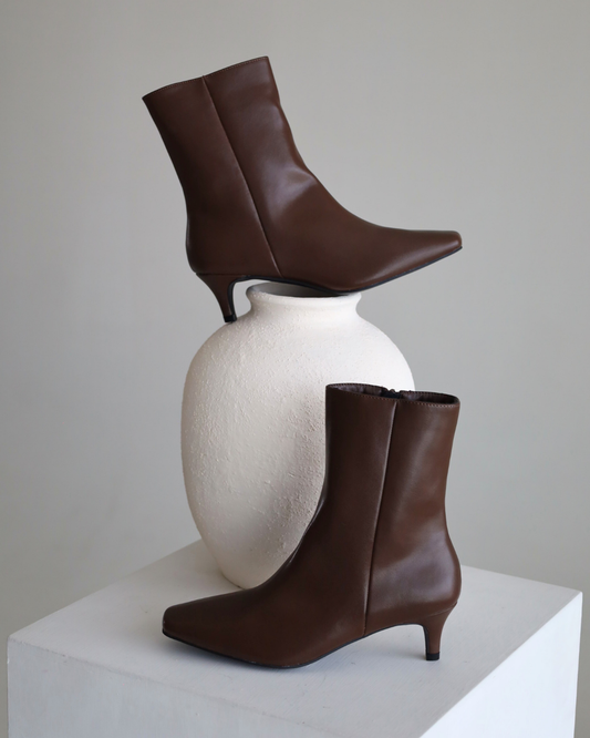 KYO ANKLE BOOTS BROWN