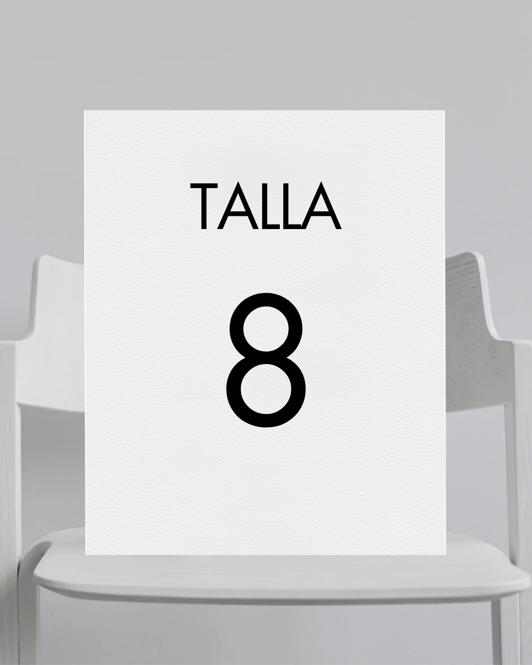Talla 8