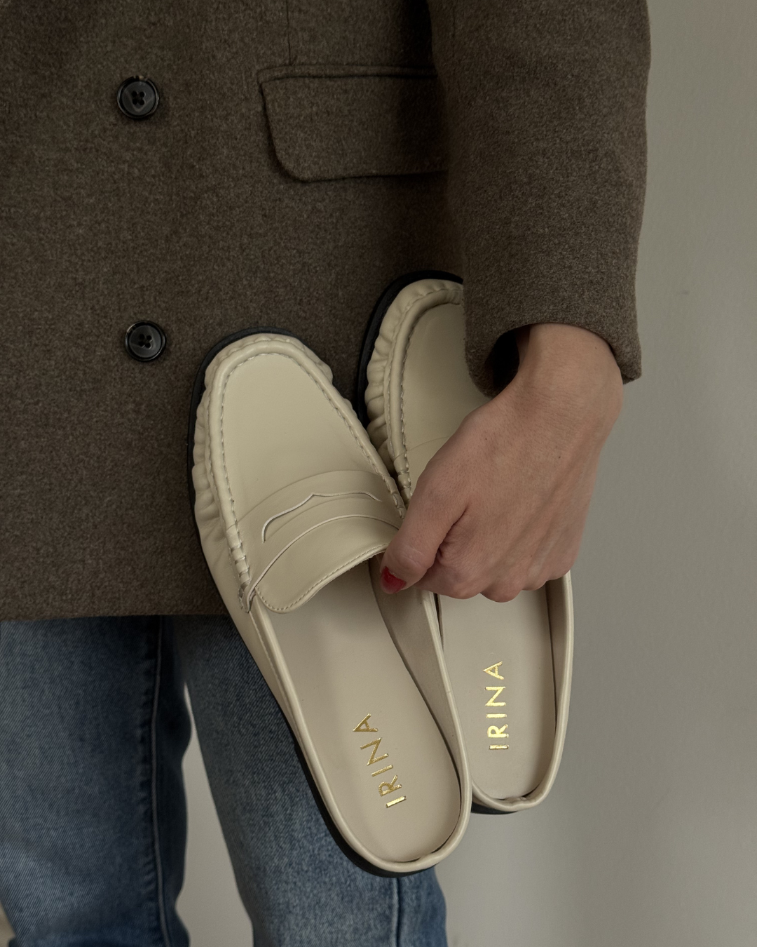 MARGOT MULES IVORY