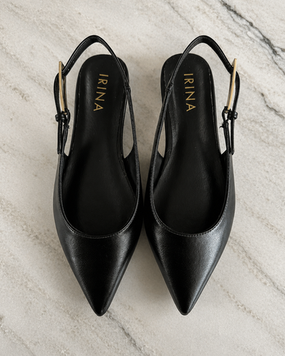 ARIA BLACK FLATS