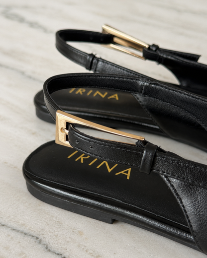 ARIA BLACK FLATS